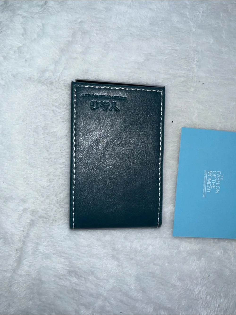 Men’s Teal Card & Key Holder